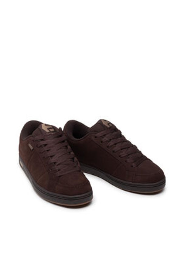 Etnies Sneakersy Kingpin 4101000091 Brązowy. Kolor: brązowy. Materiał: skóra, zamsz