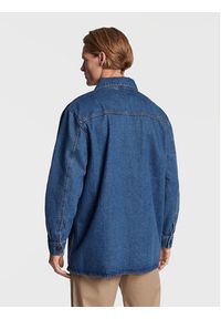 Lindbergh Koszula jeansowa 30-304025 Niebieski Regular Fit. Kolor: niebieski. Materiał: bawełna #4