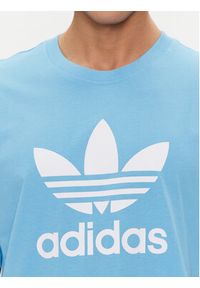 Adidas - adidas T-Shirt adicolor Trefoil IR7980 Niebieski Regular Fit. Kolor: niebieski. Materiał: bawełna #3