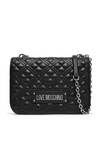 Love Moschino - LOVE MOSCHINO Torebka JC4000PP1OLA000B Czarny. Kolor: czarny. Materiał: skórzane #2