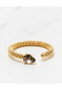 CAROLINE SVEDBOM - Bransoletka z kryształem Greige. Materiał: złote. Kolor: złoty. Kamień szlachetny: kryształ #5