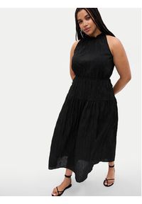 GAP - Gap Sukienka letnia 549270-01 Czarny Regular Fit. Kolor: czarny. Materiał: syntetyk. Sezon: lato