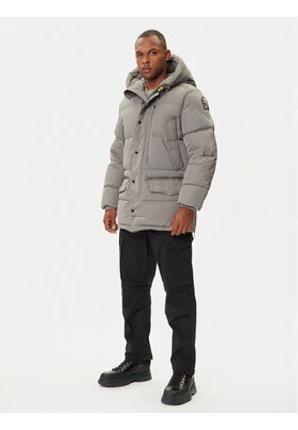 Parajumpers Kurtka puchowa Harraskeet 25WMPMPUHF03 Beżowy Regular Fit. Kolor: beżowy. Materiał: syntetyk