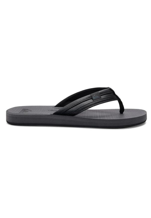 Japonki plażowe męskie Quiksilver Carver Squish. Okazja: na plażę. Kolor: czarny. Sport: pływanie, fitness