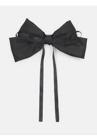 Sinsay - Spinka do włosów w kształcie kokardy - czarny. Kolor: czarny #1