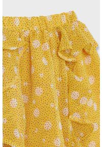 Mayoral - Spódnica dziecięca. Kolor: pomarańczowy. Materiał: tkanina #2
