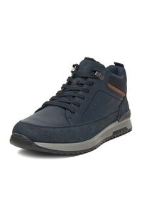 Rieker Sneakersy CEO-16125-15 Niebieski. Kolor: niebieski. Materiał: skóra #5