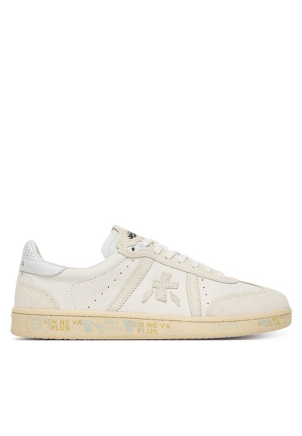 Premiata Sneakersy Bonnie Var 8203 Biały. Kolor: biały. Materiał: skóra, zamsz