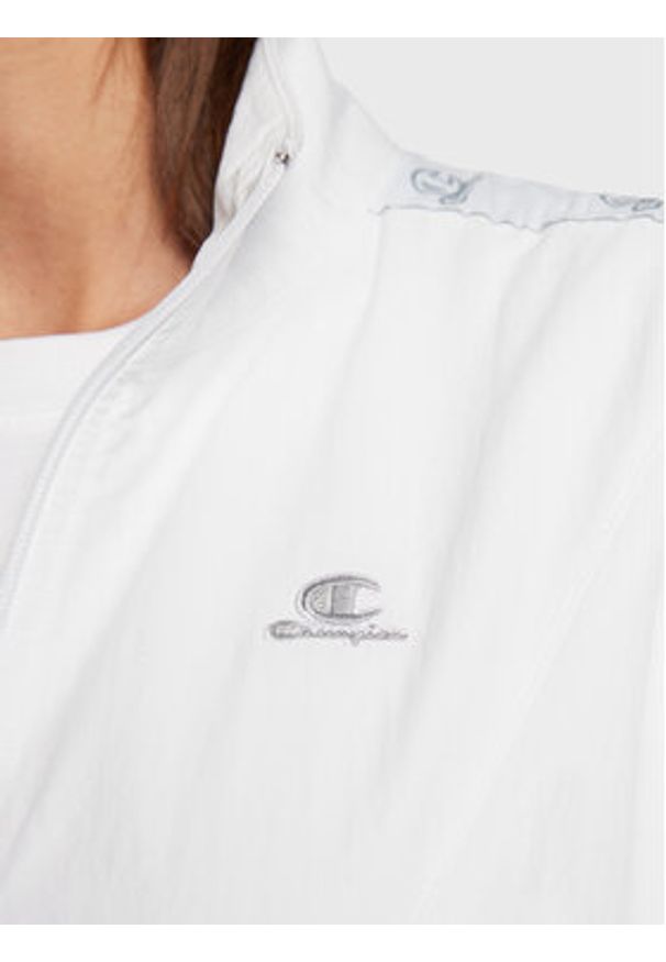 Champion Kurtka przejściowa 115494 Biały Regular Fit. Kolor: biały. Materiał: syntetyk