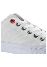 Białe Trampki Cross Jeans Damskie Stylowe Buty. Okazja: na co dzień. Kolor: biały. Materiał: guma, materiał. Szerokość cholewki: normalna. Sezon: lato. Styl: elegancki #5