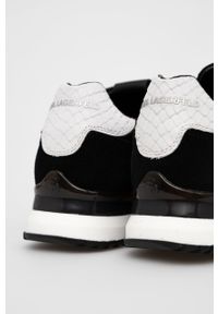 Karl Lagerfeld - Buty skórzane. Zapięcie: sznurówki. Kolor: czarny. Materiał: skóra #3