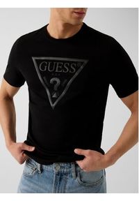Guess T-Shirt 182680 Czarny Classic Fit. Kolor: czarny #3
