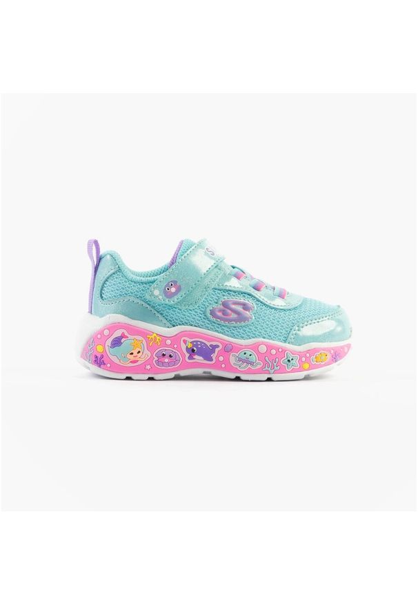skechers - Buty dziecięce SKECHERS Play Scene Fun Squad. Okazja: na co dzień. Kolor: niebieski
