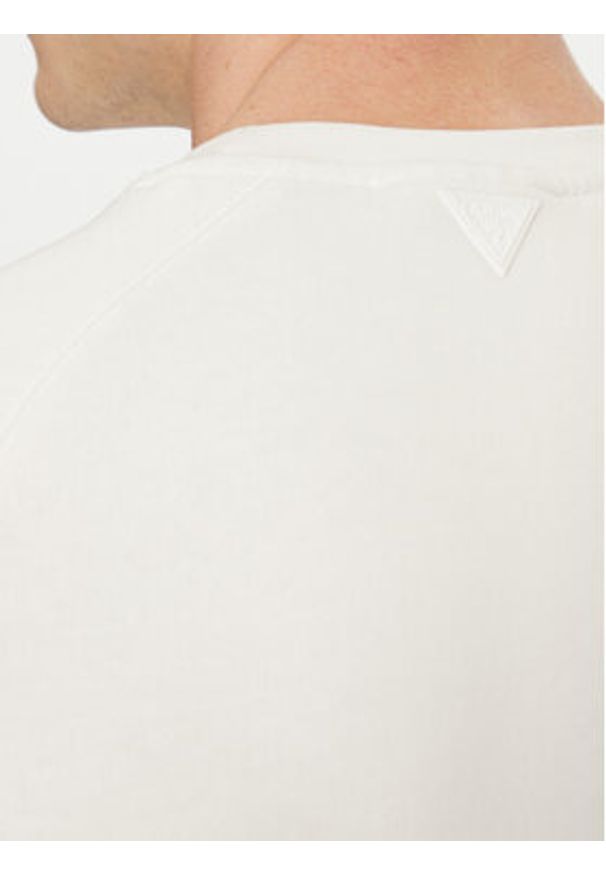 Guess Bluza Z4YQ16 KAIJ1 Écru Regular Fit. Materiał: bawełna