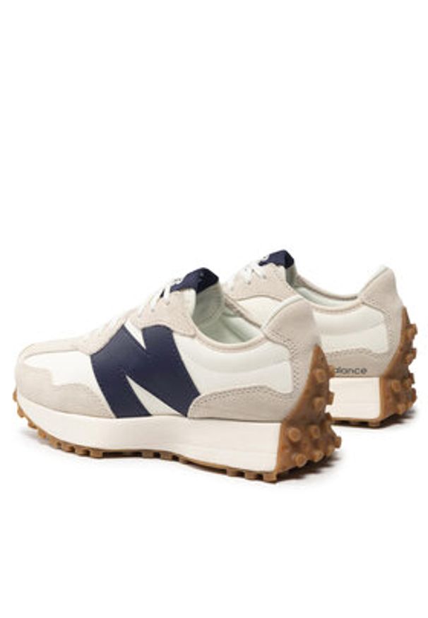 New Balance Sneakersy WS327KB Beżowy. Kolor: beżowy. Materiał: zamsz, skóra
