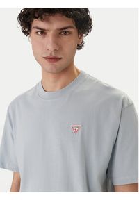 Guess Jeans T-Shirt M4YI46 K8FQ4 Niebieski Regular Fit. Kolor: niebieski. Materiał: bawełna #4