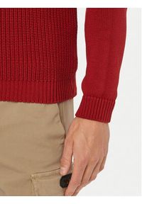Aeronautica Militare Sweter 262MA1571UL00409 Czerwony Regular Fit. Kolor: czerwony. Materiał: bawełna #5