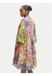 Iconique Sukienka letnia IC25-124 Kolorowy Relaxed Fit. Materiał: syntetyk. Wzór: kolorowy. Sezon: lato #5