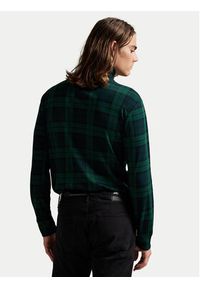 Polo Ralph Lauren Golf 710981469001 Zielony Regular Fit. Typ kołnierza: golf, polo. Kolor: zielony. Materiał: bawełna #3