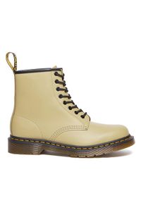 Dr. Martens Glany 1460 Smooth Beżowy. Kolor: beżowy. Materiał: skóra