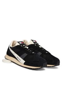 Tommy Jeans Sneakersy Retro Runner Archive Open Mesh EM0EM01715 Czarny. Kolor: czarny. Materiał: zamsz, skóra #5