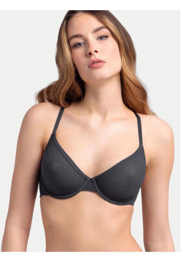 Dorina Biustonosz z fiszbiną Origins FXWB0087ME027 Szary. Kolor: szary. Materiał: syntetyk