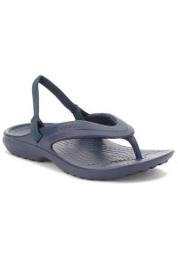 Klapki basenowe dla dzieci Crocs Classic Flip. Kolor: niebieski