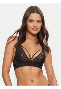 Hunkemöller Biustonosz braletka Remi 206154 Czarny. Kolor: czarny. Materiał: syntetyk