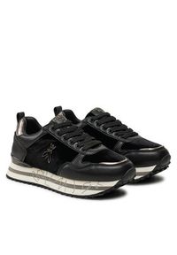 Patrizia Pepe Sneakersy PJ859.01 Czarny. Kolor: czarny. Materiał: materiał #5