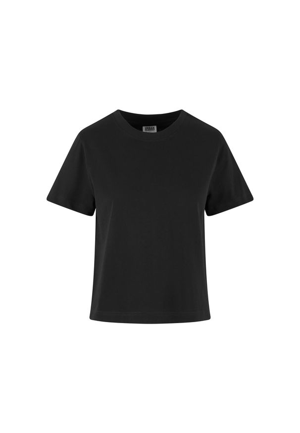 Koszulka damska Urban Classics Organic Boxy. Kolor: czarny. Materiał: bawełna