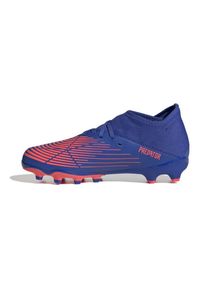 Adidas - Buty piłkarskie adidas Predator Edge.3 Mg Jr GZ2894 niebieskie niebieskie. Zapięcie: sznurówki. Kolor: niebieski. Materiał: syntetyk, guma. Sport: piłka nożna #8