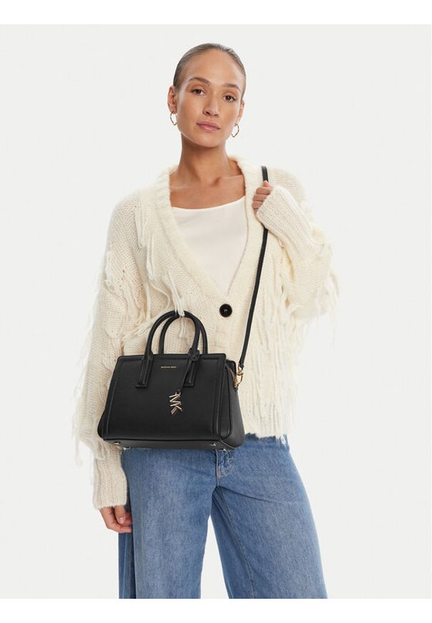 MICHAEL Michael Kors Torebka Laila 30S5G9IS1L Czarny. Kolor: czarny. Materiał: skórzane