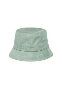 Quiksilver - Kapelusz bucket dla Mężczyzn CORD Zielony. Kolor: zielony. Materiał: poliester, bawełna, materiał. Wzór: haft. Styl: klasyczny #1