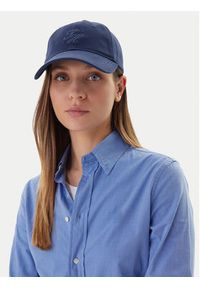 TOMMY HILFIGER - Tommy Hilfiger Czapka z daszkiem Embroidered Cap AW0AW17489 Granatowy. Kolor: niebieski. Materiał: bawełna #3