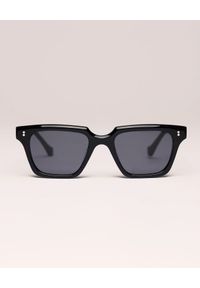 NANUSHKA - Czarne okulary przeciwsłoneczne Cadao. Kolor: czarny. Materiał: materiał
