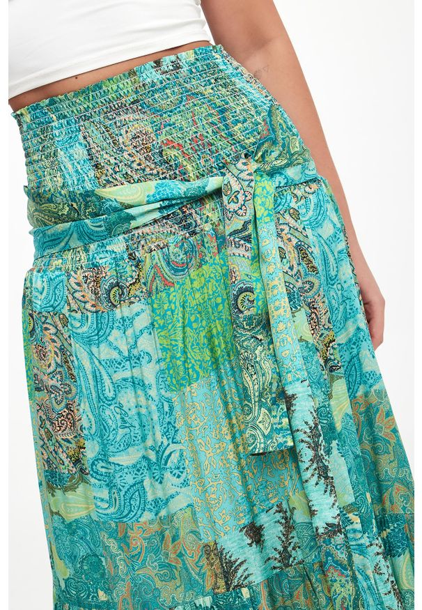 Liu Jo - Spódnica maxi z wzorem paisley LIU JO. Wzór: paisley