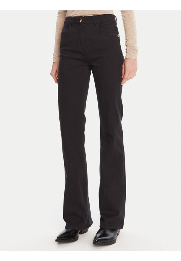 Patrizia Pepe Jeansy CP0937 DS04 K103 Czarny Regular Fit. Kolor: czarny
