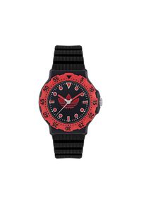 Adidas - adidas Zegarek AO Style Discoverer Two AOSY25514 Czarny. Kolor: czarny. Materiał: syntetyk #1