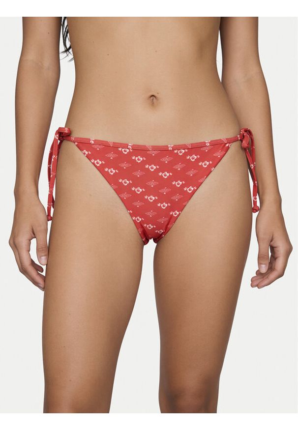 Roxy Dół od bikini Beach Bandana ERJX405249 Czerwony. Kolor: czerwony. Materiał: syntetyk