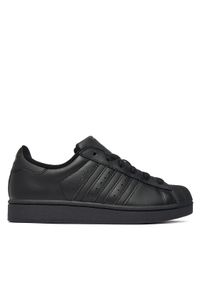 Adidas - adidas Sneakersy Superstar II JH9979 Czarny. Kolor: czarny. Materiał: skóra. Model: Adidas Superstar #1
