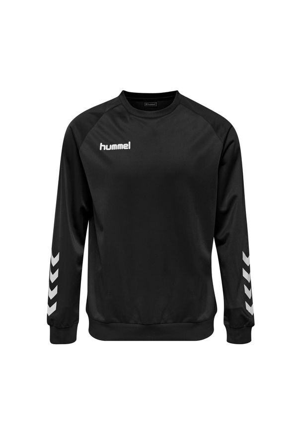 Bluza do piłki ręcznej dla dorosłych Hummel Promo Poly Sweatshirt. Kolor: czarny. Sport: piłka ręczna