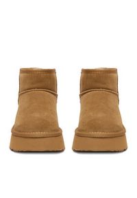 Badura Śniegowce EO-ANIKA-TS6302-01 Brązowy. Kolor: brązowy. Materiał: zamsz, skóra #6