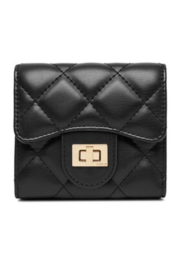 MEXX Portfel CEO-MEXX-W1-003-SS26 Czarny. Kolor: czarny. Materiał: skóra