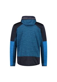 Kurtka skiturowa męska CMP. Kolor: niebieski. Materiał: polar. Sport: turystyka piesza #2