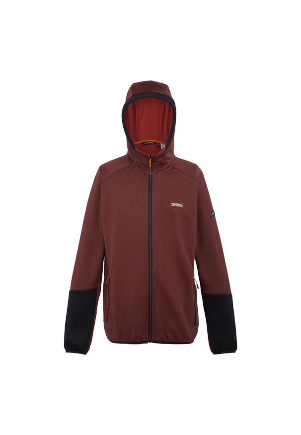 Softshell polarowy Regatta Sarwood. Kolor: czarny, brązowy, wielokolorowy. Materiał: softshell, polar. Sport: turystyka piesza