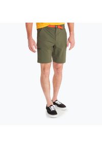 Spodenki trekkingowe męskie Marmot Arch Rock Short 9". Kolor: zielony. Sport: turystyka piesza