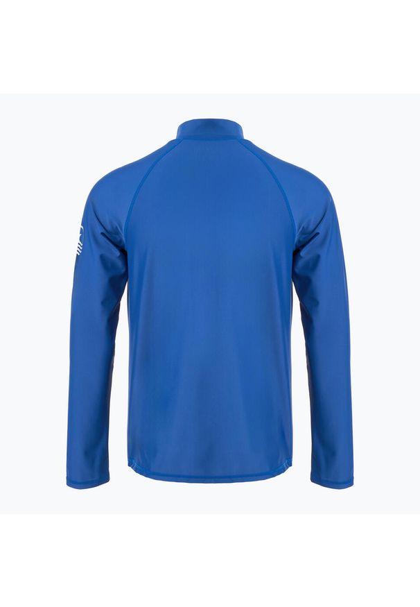 Longsleeve do pływania AQUASTIC UV 50+ UPF Rimos. Kolor: niebieski
