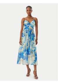 Marciano Guess Sukienka koktajlowa G6GK53 W1985 Niebieski Regular Fit. Kolor: niebieski. Materiał: lyocell. Styl: wizytowy #1