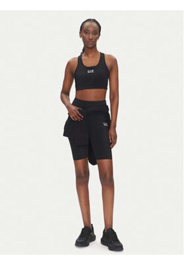 EA7 Emporio Armani Biustonosz sportowy 7W000231 AF12625 UC001 Czarny. Kolor: czarny. Materiał: syntetyk