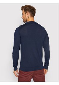 Selected Homme Sweter Town 16079772 Granatowy Regular Fit. Kolor: niebieski. Materiał: syntetyk #5